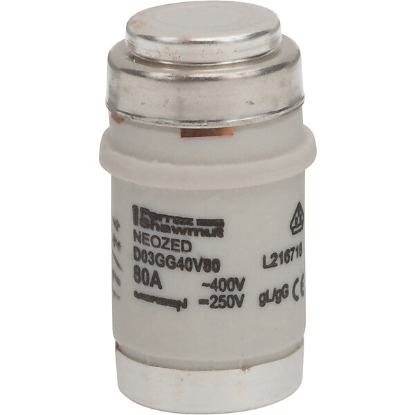 Mersen Sicherungseinsatz NEOZED D03 gR 80A/440V D03GG40V80